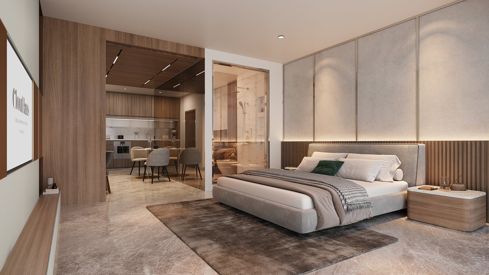 CloutHaus Type B bedroom interior